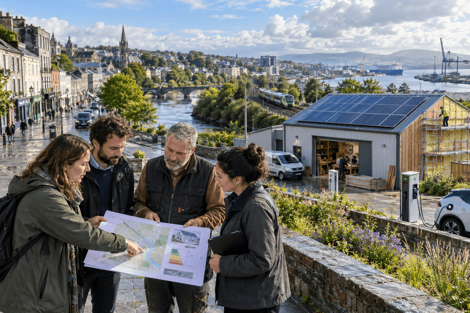 Regional planning and SME decarbonisation in an Irish setting